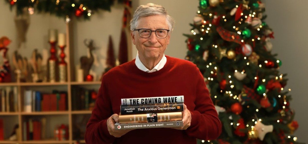 Bill Gates shares 2024 holiday book list to help you adjust to a fast-changing world – Books