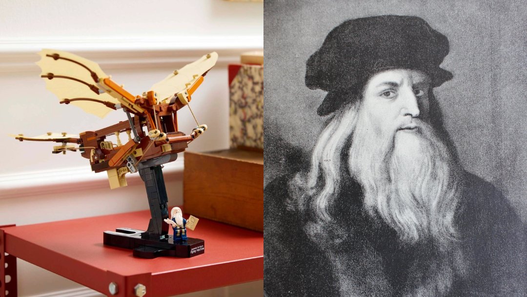 LEGO unveils intricate model of Leonardo da Vinci’s flying machine – What Caught Your Eye