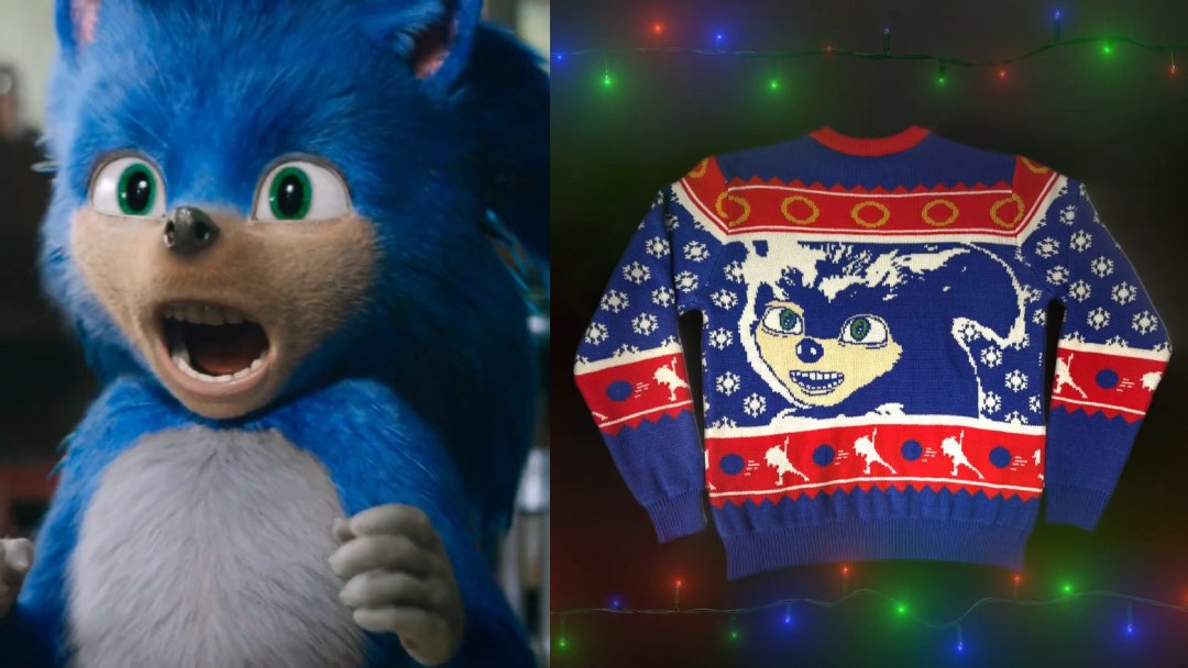 Paramount raises ‘Ugly Sonic’ from the grave to make fugly holiday sweaters – Films & Podcasts